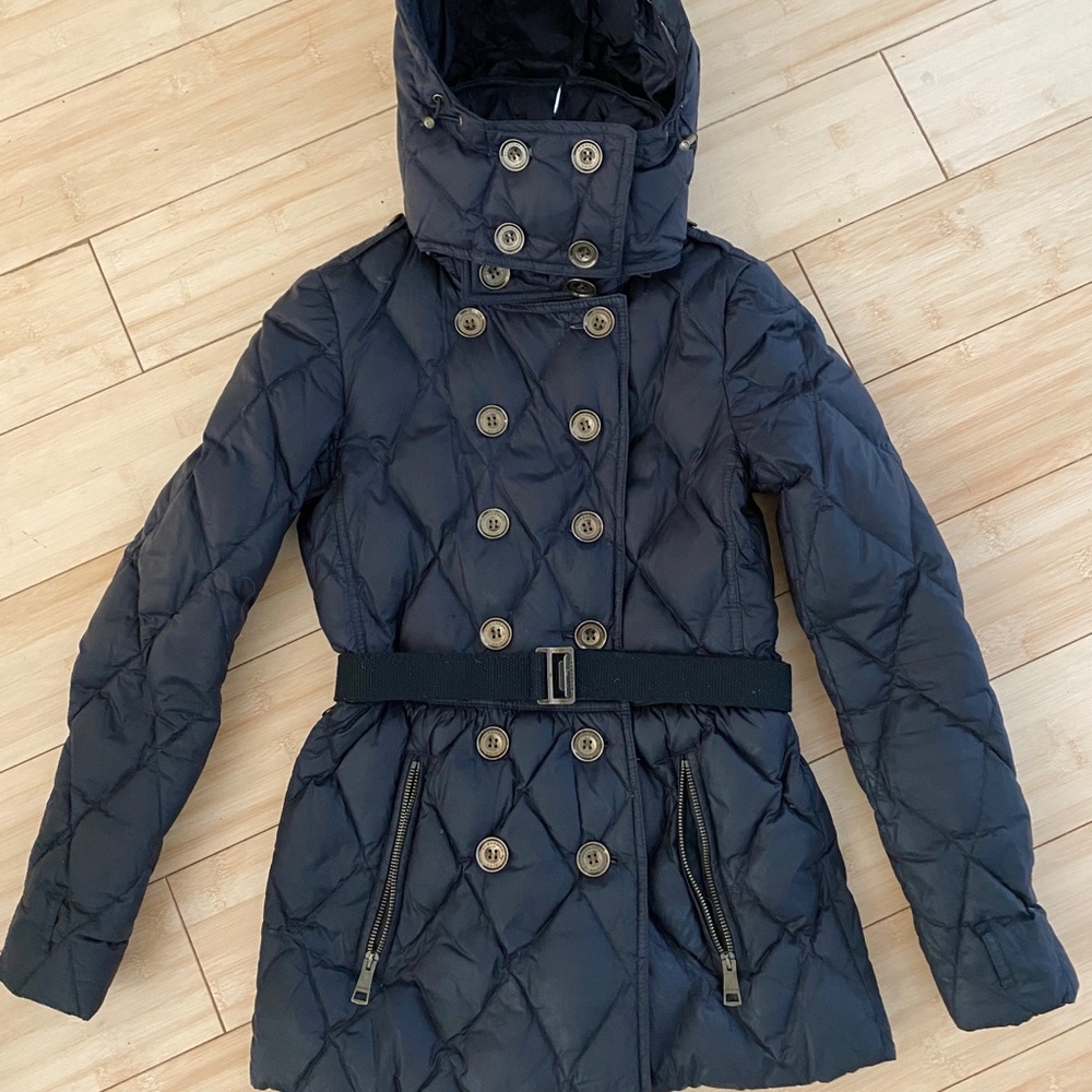 Burberry puff coats